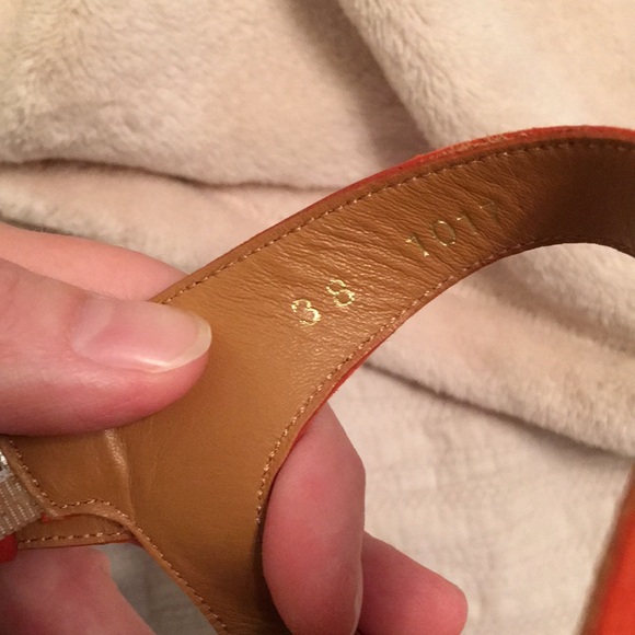 Clergerie Paris Coral Platform Sandals. size 38 (7–US) - Picture 14 of 14